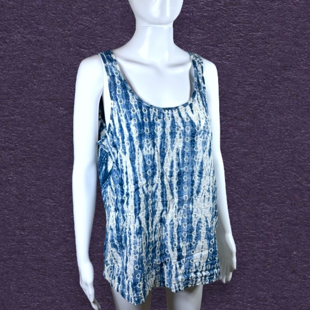 Lucky Brand Printed Tank Blouse
